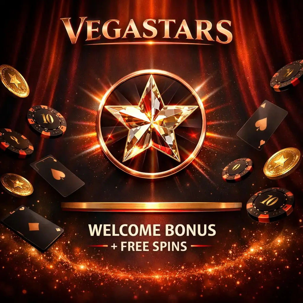 VegaStars Casino Australia welcome bonus pokies and live casino games